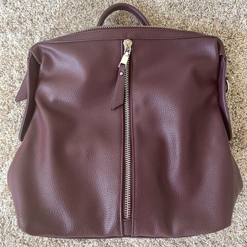 Burgundy Kenzie Backpack Urban Expressions